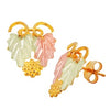 Black Hills Gold Leaf Earrings (GLA136P)