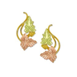 Black Hills Gold Leaf Necklace &amp;/or Earrings