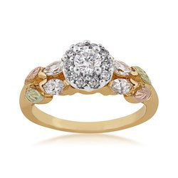 Black Hills Gold Wedding Set