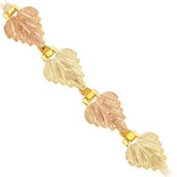 Black Hills Gold Leaf Bracelet