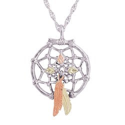 Black Hills Gold Dream Catcher Necklace