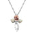 Black Hills Gold Rose Necklace