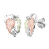 Black Hills Gold or Sterling Silver Leaf Earrings (2G3736 / MR3736)