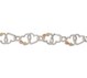 Black Hills Gold Silver Heart Bracelet (MRLBR3101)