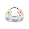 Black Hills Gold Silver Circle Bolo Bracelet / Earrings / Necklace / Ring (2MRLBR3821 / 2MRLER3821 / MRLPE3821 / MRLLR3821)