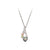 Black Hills Gold Silver Opal Necklace