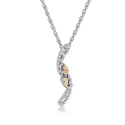 Black Hills Gold CZ Journey Necklace