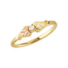 Black Hills Gold Diamond Ring (1/33 ct) (G1153D)