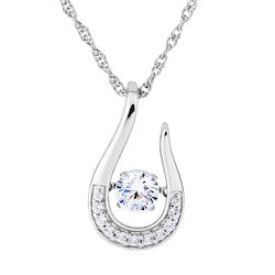 Silver Elegance Birthstone Necklace