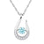 Silver Elegance Birthstone Necklace