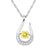 Silver Elegance Birthstone Necklace