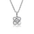 Silver Elegance Love Knot Necklace / Earrings